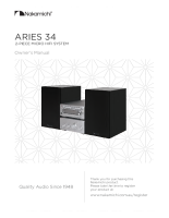 Nakamichi ARIES-34-Owners-Manual